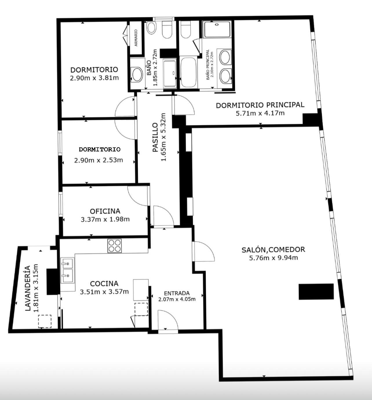 Imagen 34 Piso en venta en Barcelona / Av. Roma - Tarragona