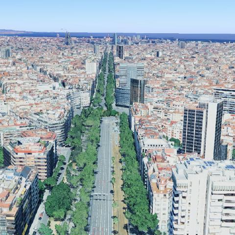 Imagen 2 Inmueble 301216 - Piso en venta en Barcelona / Av Sarria-Diagonal