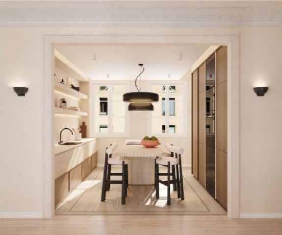 Imagen 3 Inmueble 303334 - Apartamento en venta en Barcelona / Eixample Dreta - Méndez Nuñez con Trafalgar 