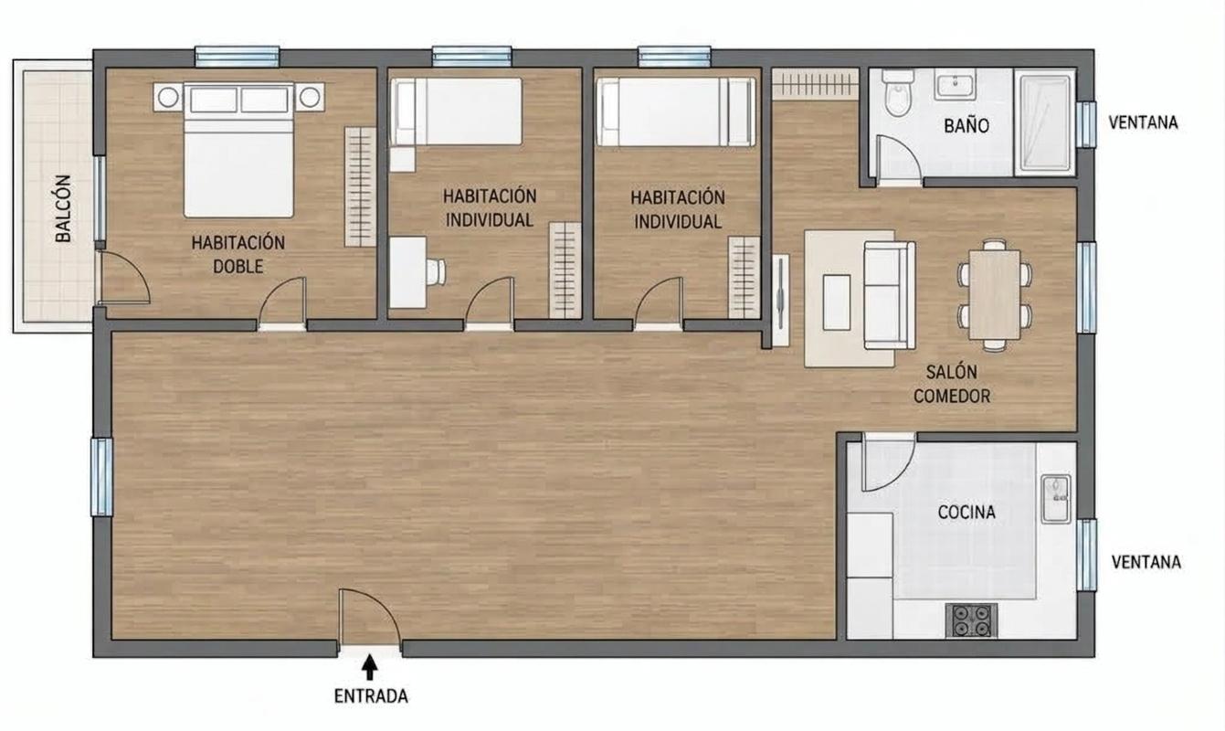 Imagen 7 Piso en venta en Barcelona / Próximo a Rambla del Poblenou