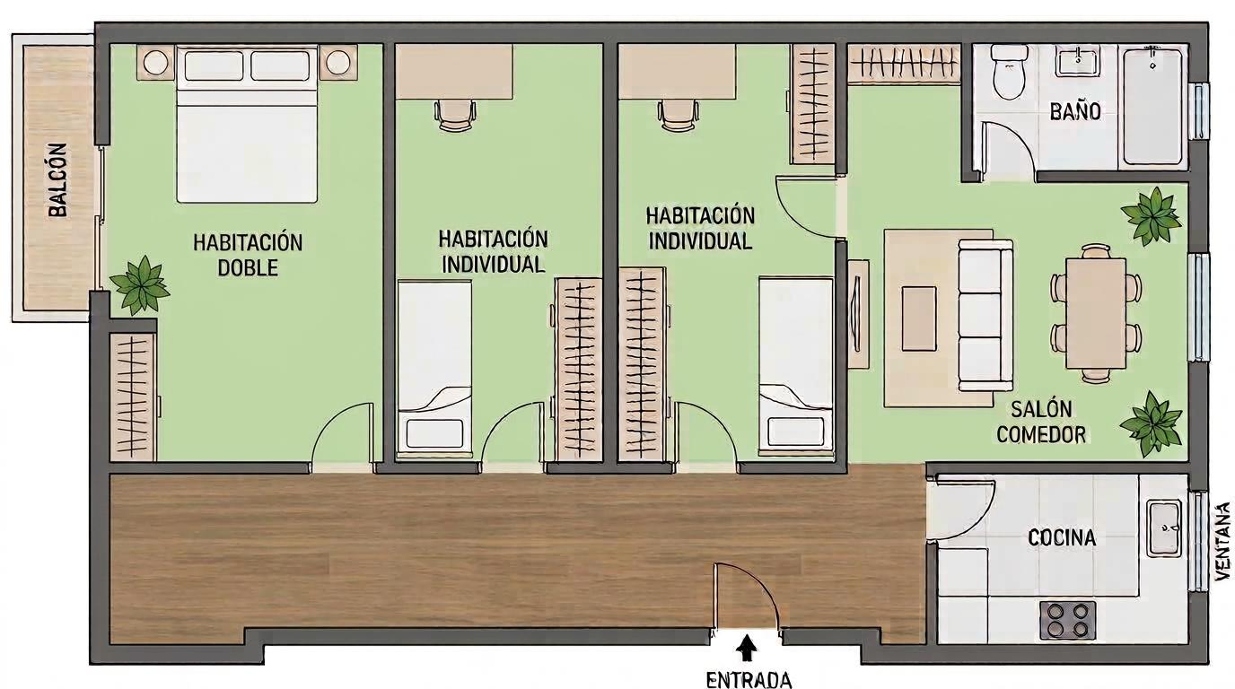 Imagen 9 Piso en venta en Barcelona / Próximo a Rambla del Poblenou
