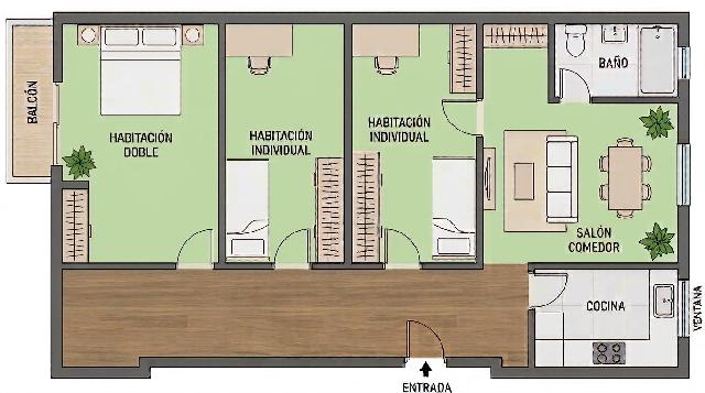 Imagen 9 Inmueble 305983 - Piso en venta en Barcelona / Próximo a Rambla del Poblenou