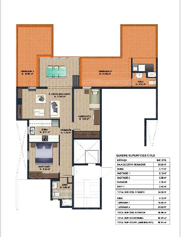 Imagen 19 Inmueble 304161 - Ático en venta en Barcelona / Calle Amigó - Trav. de Gràcia