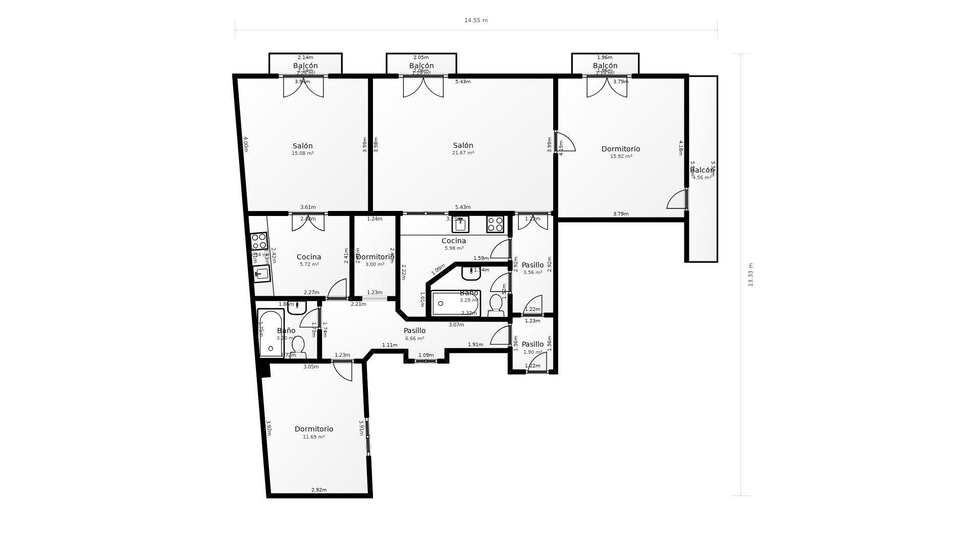 Imagen 5 Piso en venta en Barcelona / Junto Mercado de Santa Caterina
